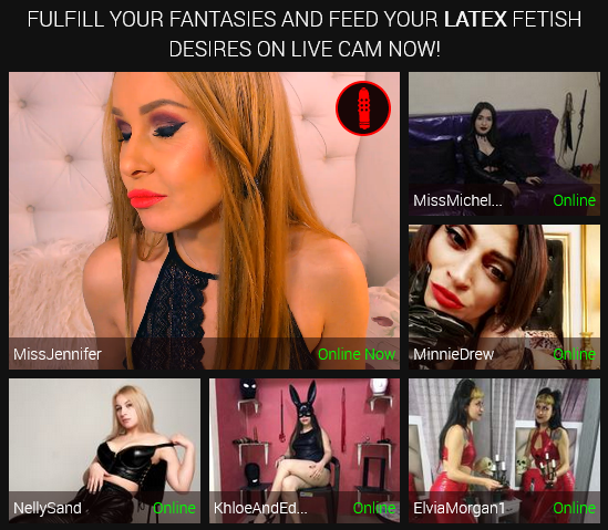 Bondage webcam fetish sex
